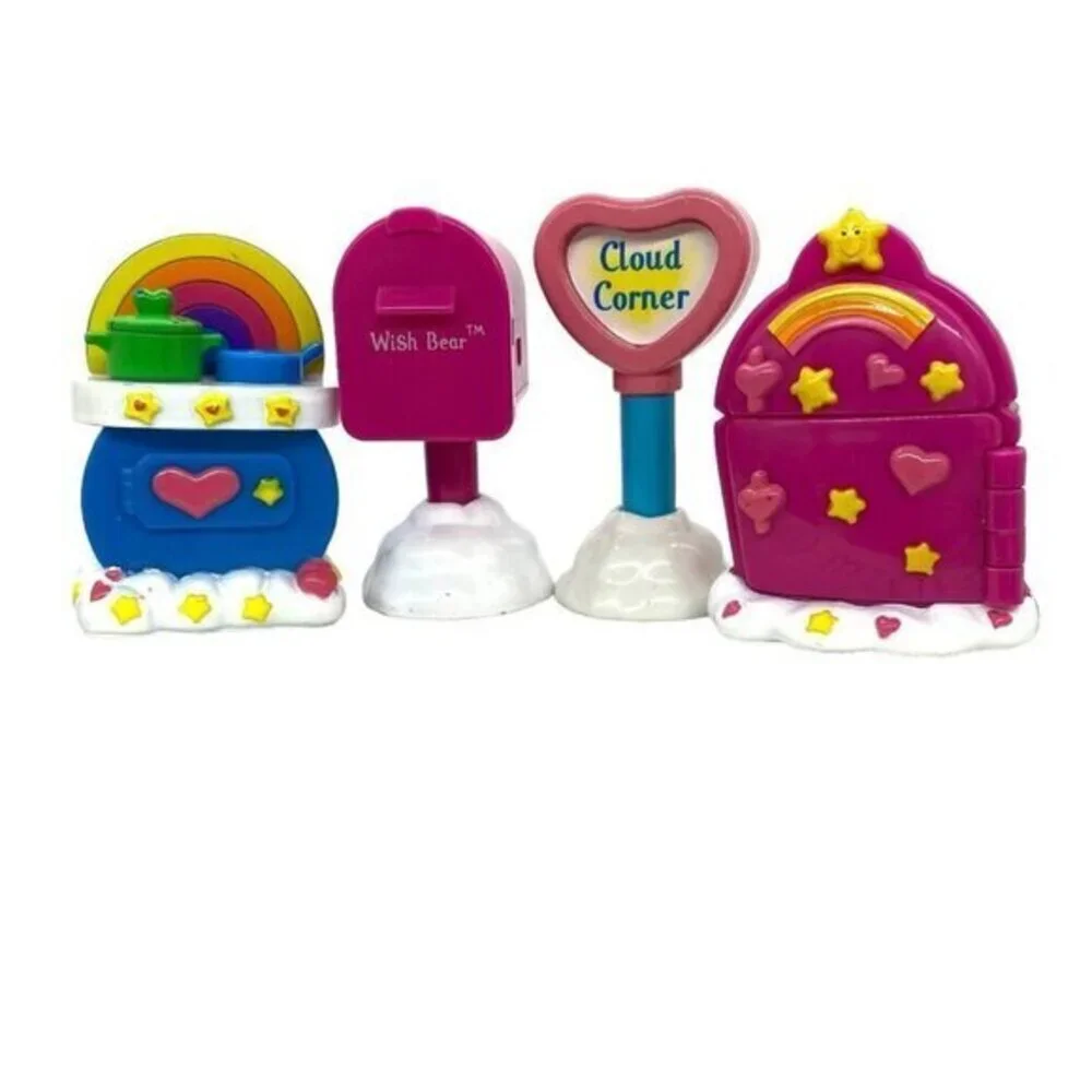 Vintage Care Bear Playset Pieces